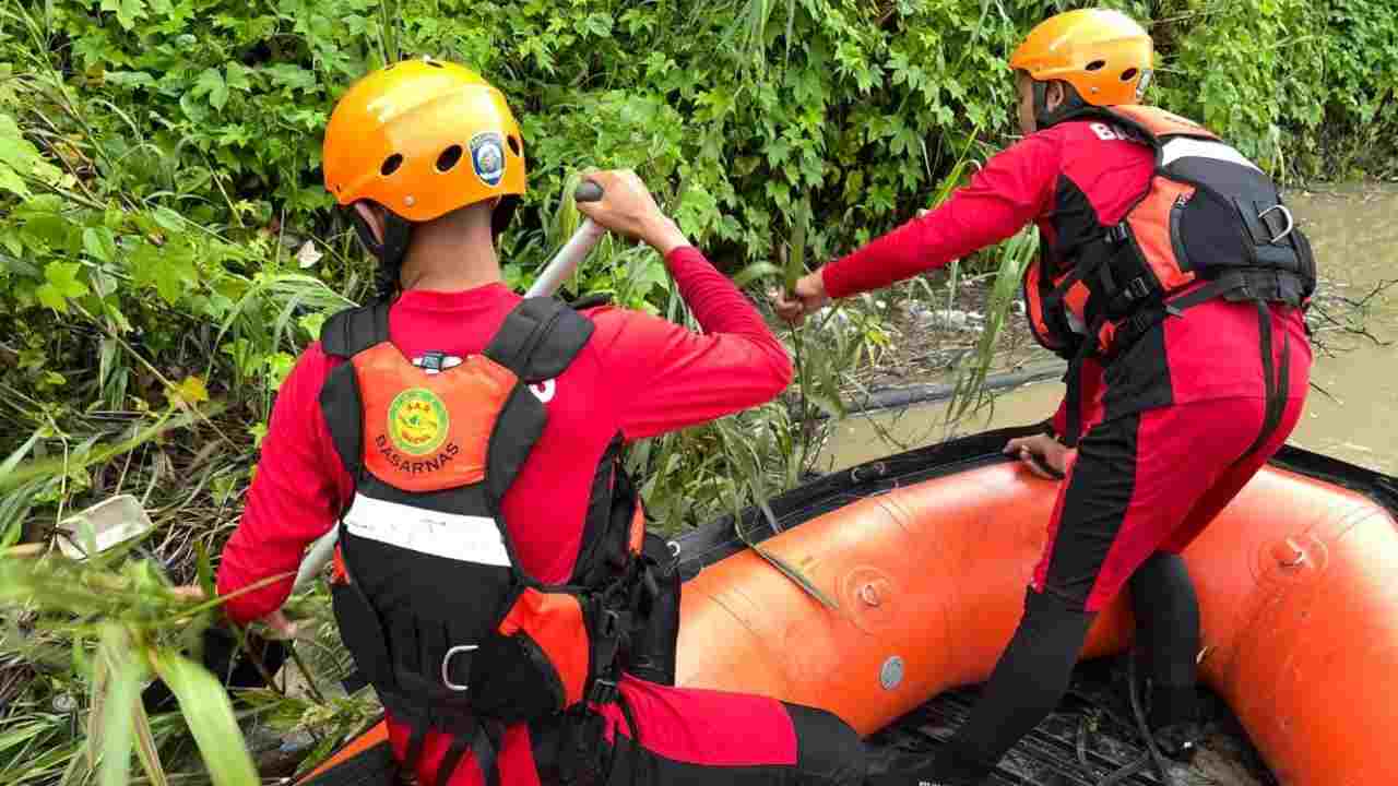Tragis! Bocah Tenggelam Saat Bermain di Pinggir Sungai Lematang Muara Enim
