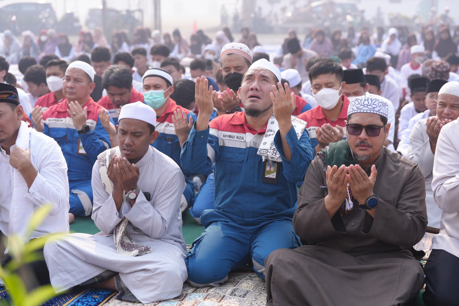 LANGIT PALEMBANG PECAH! Kilang Plaju Gelar Sholat Istisqa Kolosal, Ketuk Pintu Langit Minta Hujan Turun!