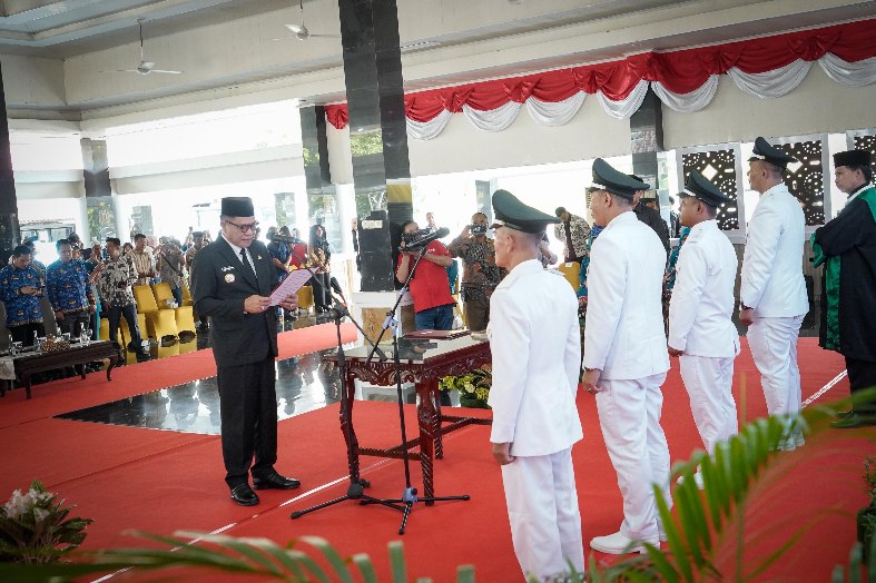 Bupati Muba Berikan 3 Pesan Ini untuk Kades PAW dan Pj Kades yang Baru Dilantik