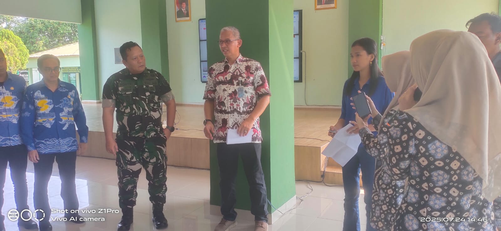 Program Gerakan Pangan Murah, Dandim 0402/OKI Ajak Petani Optimalisasi Lahan