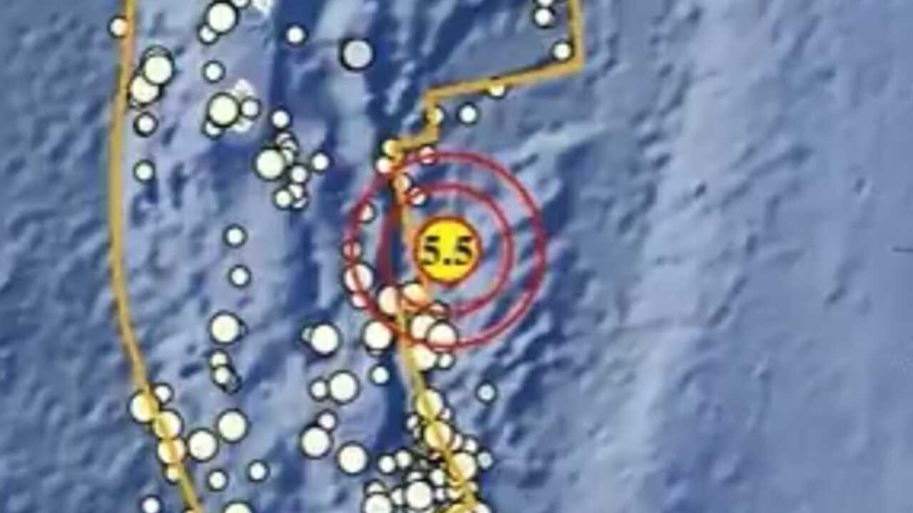 Update BMKG, Gempa Magnitudo 5.5 Baru Saja Guncang Sabang Aceh, Disini Titik Episentrumnya