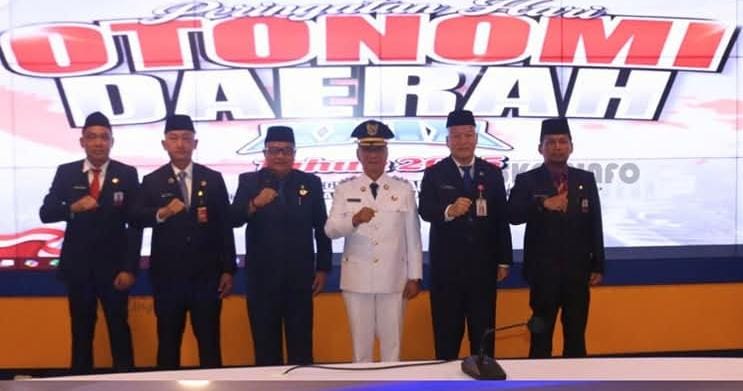 Wakil Wali Kota Lubuklinggau H Rustam Effendi Hadiri Peringatan Hari Otonomi Daerah XXIX Secara Virtual