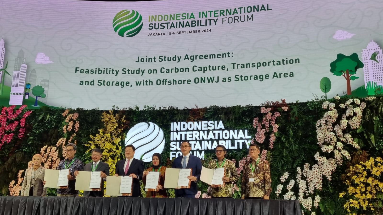 Dukung Emisi Nol Bersih, PHE ONWJ Tanda Tangani Perjanjian Studi Bersama Carbon Capture