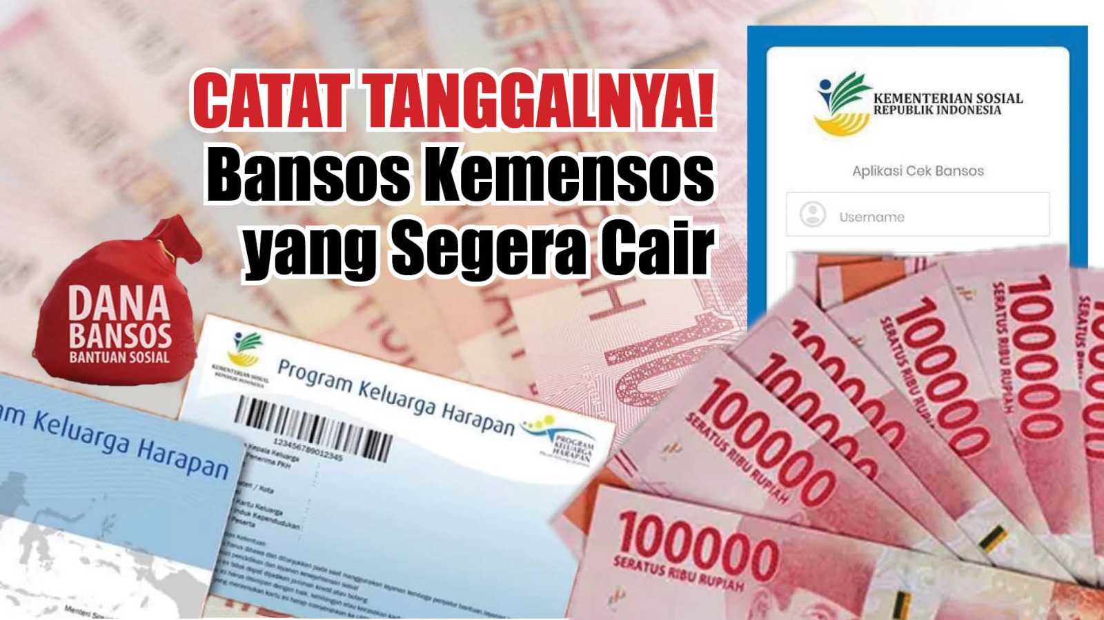 CATAT TANGGALNYA! Deretan Bansos Kemensos Yang Segera Cair, Nomor 4 ...