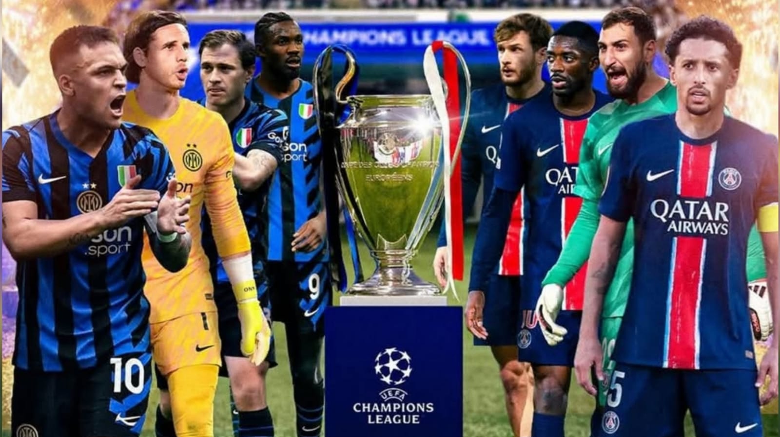 Kisah Dua Raksasa Eropa - Inter Milan vs Paris Saint-Germain Jelang Pertempuran di Munich