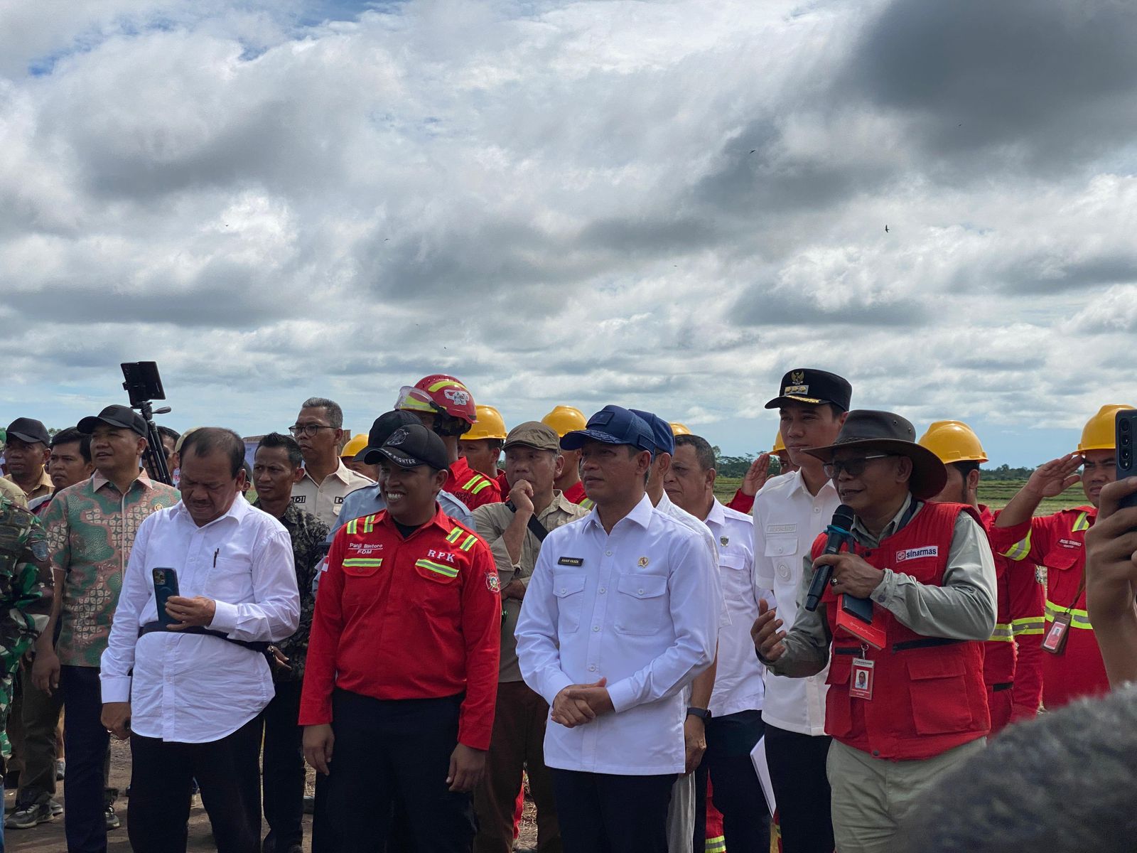 HEBAT! Menteri LHK Resmikan Desa Mandiri Peduli Gambut di OKI