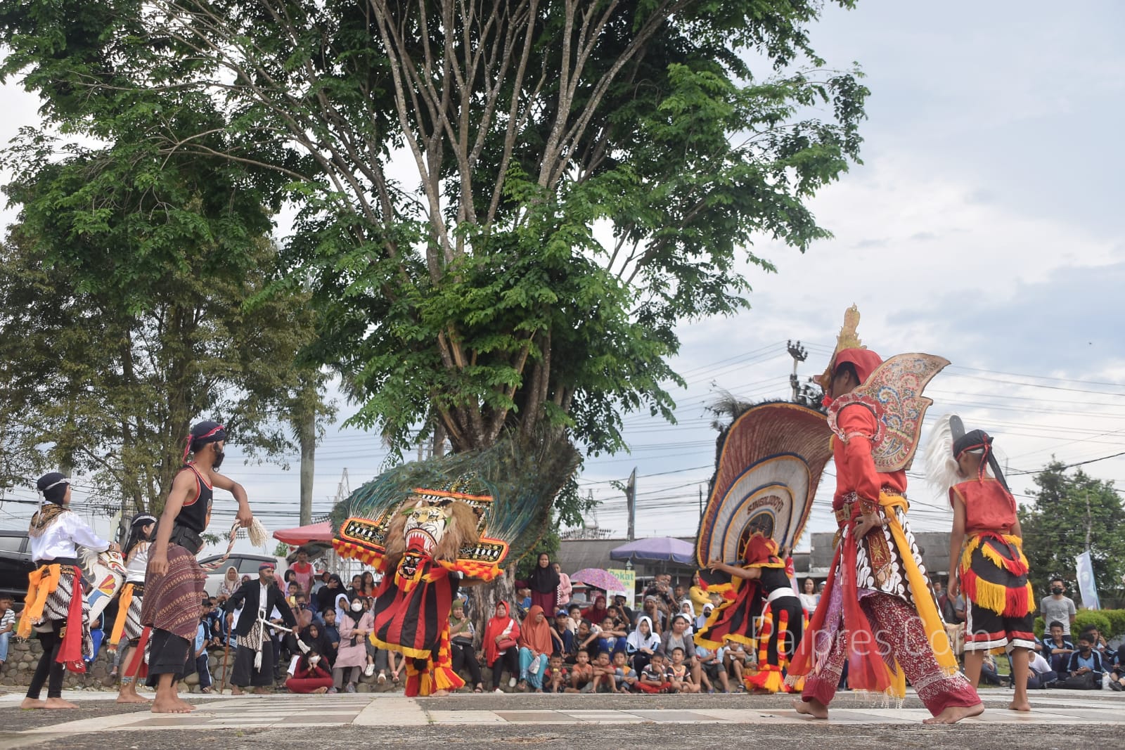 Pawargo Main Reog Ponorogo di Museum Negeri Sumsel