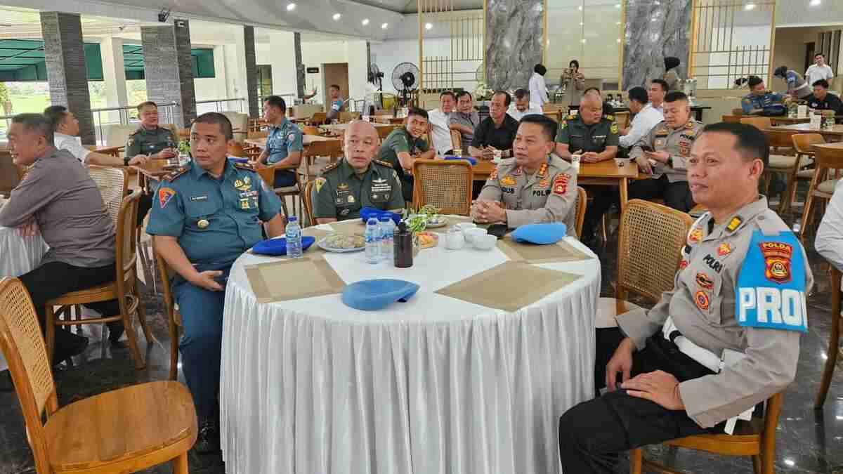 Propam Polda Sumsel Coffe Morning Bersama POM TNI, Tingkatkan Sinergitas Penegakan Hukum Disipin