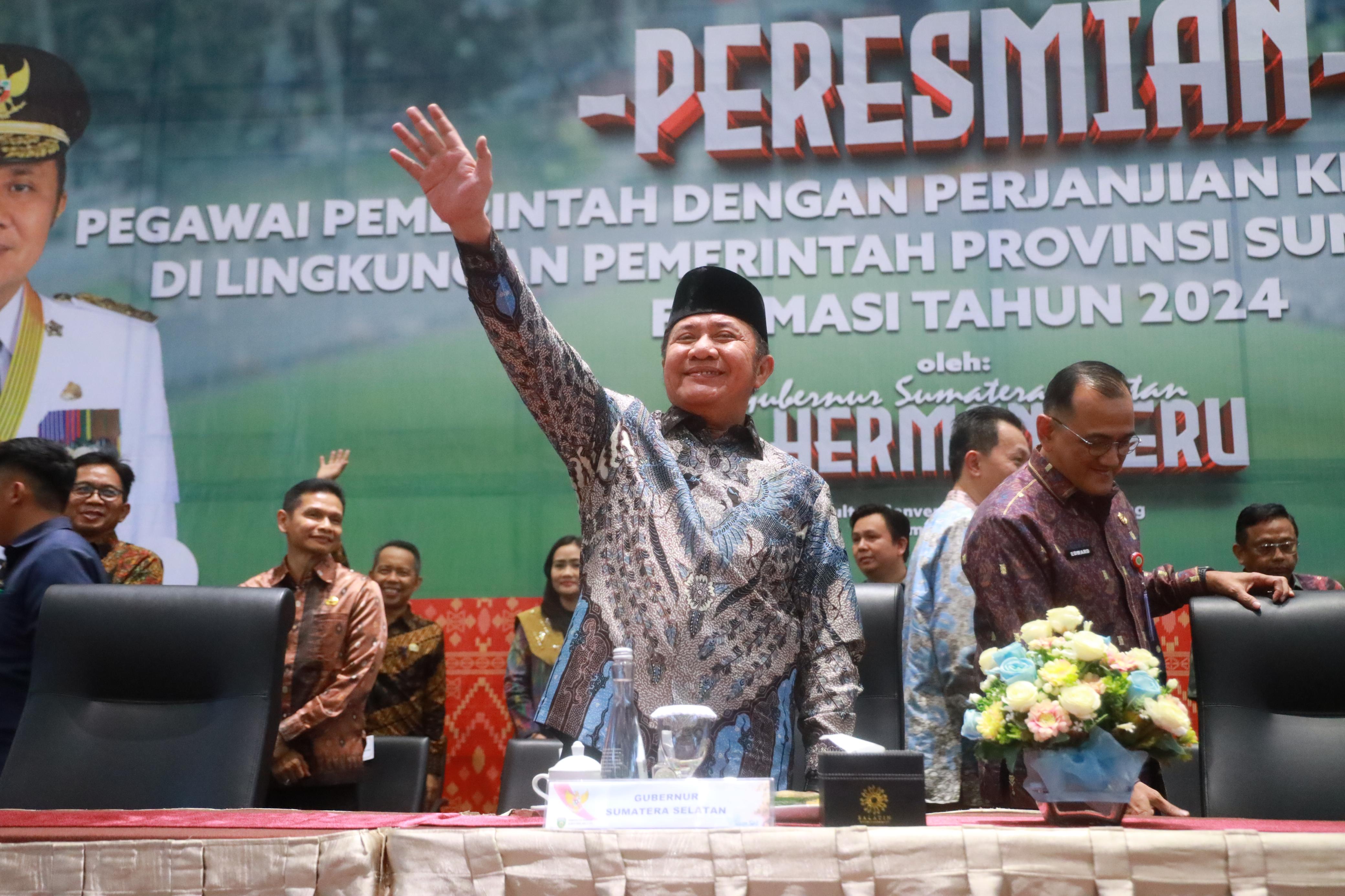 Bakal Dapat Pensiun, Herman Deru Minta PPPK yang Baru Dilantik Tak Asal Bekerja: Harus Punya Inovasi