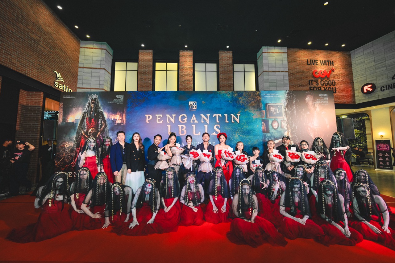 Gala Premier Film ‘Pengantin Iblis’ Sukses Buat Penonton Berteriak Ngeri di Studio 
