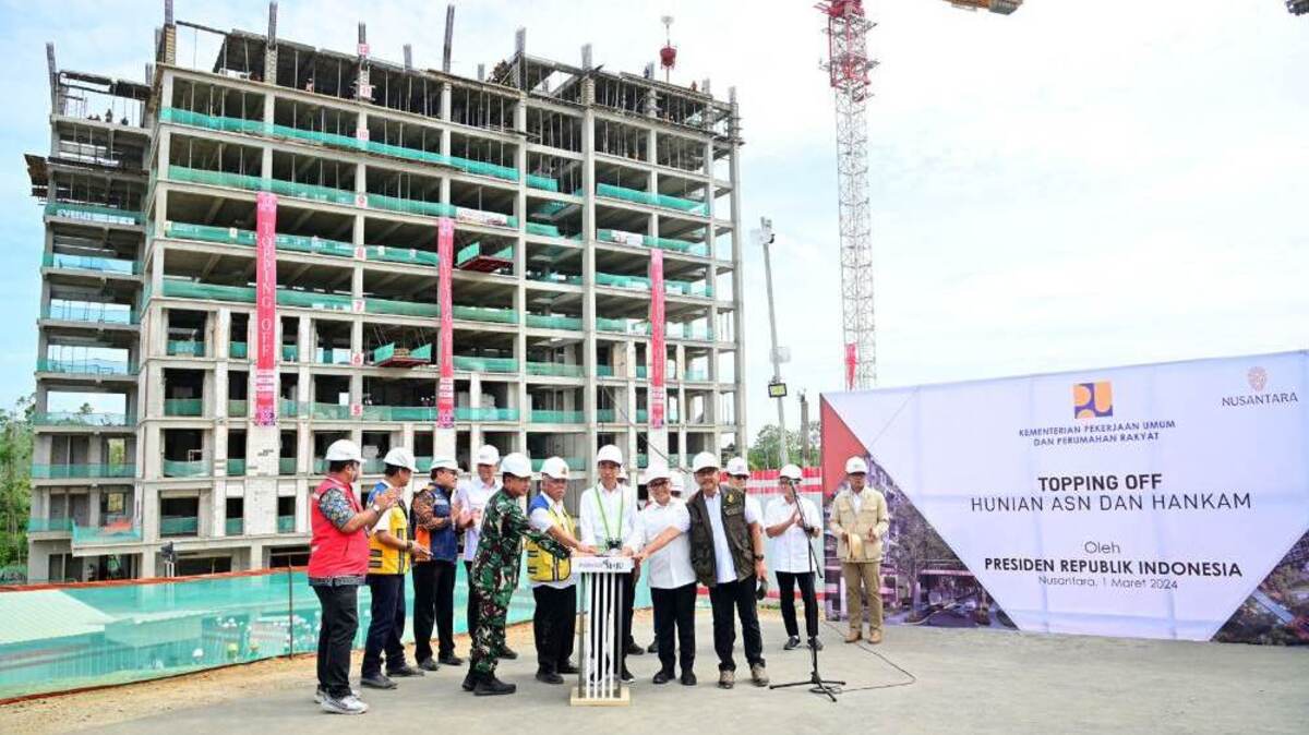 70 Tower Rusun ASN di IKN di Bangun Tahun Ini, Pemerintah Siapkan Dana Senilai Rp50 Triliun
