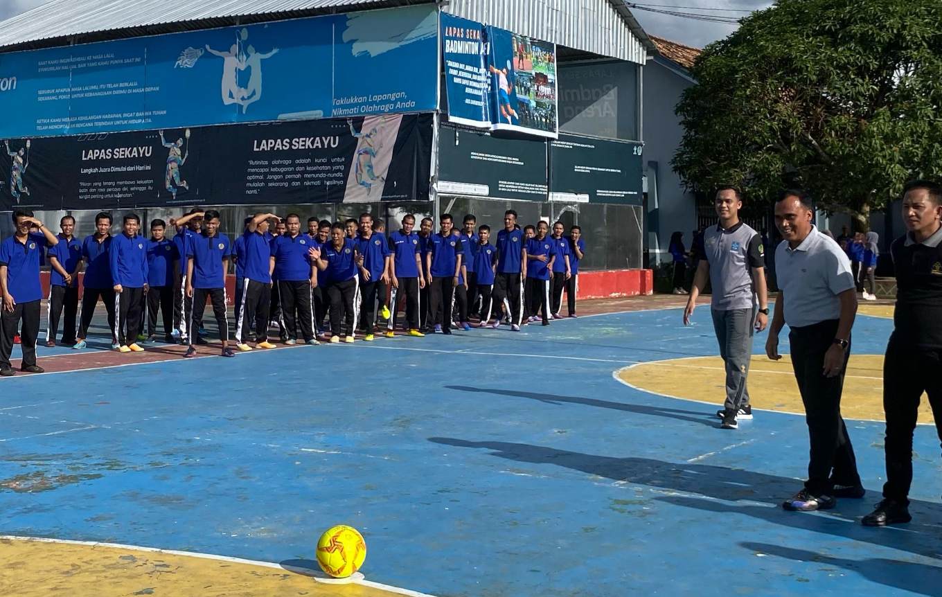 Sambut Hari Bhakti Pemasyarakatan ke-61, Lapas Sekayu Gelar Porsenap