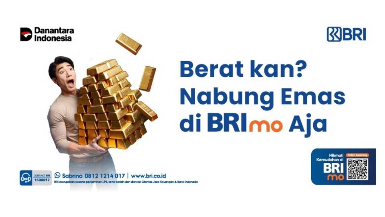 Cara Mudah Investasi Emas Lewat BRImo, Banyak Keuntungannya!