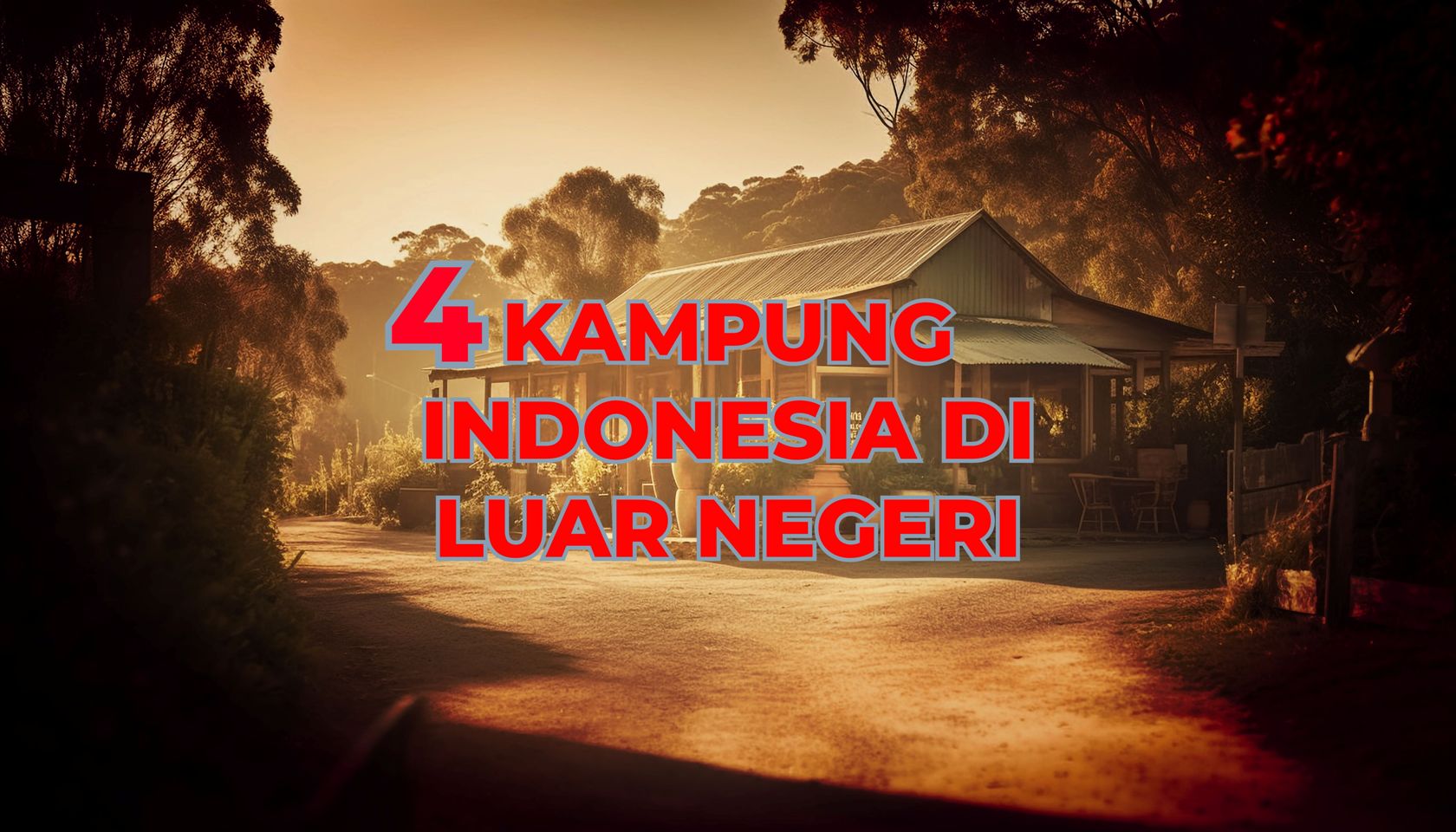 4 Kampung Indonesia Ada di Luar Negeri, Kok Bisa? Begini Penjelasannya
