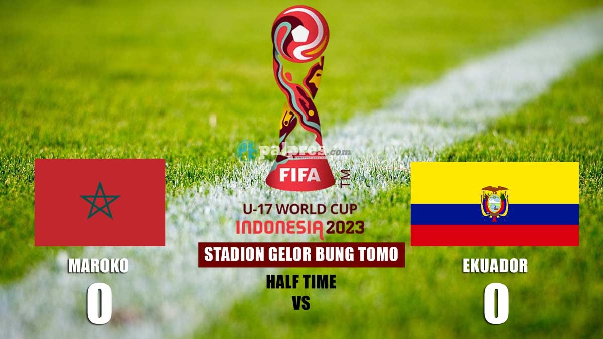 Piala Dunia U17 2023: Maroko U17 Bermain Imbang lawan Ekuador U17 di Babak Pertama Tanpa Gol