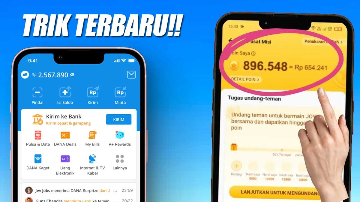 Hanya Hitungan Menit, Saldo DANA Rp50.000 Bisa Kamu Dapatkan Gratis, Gini Triknya!