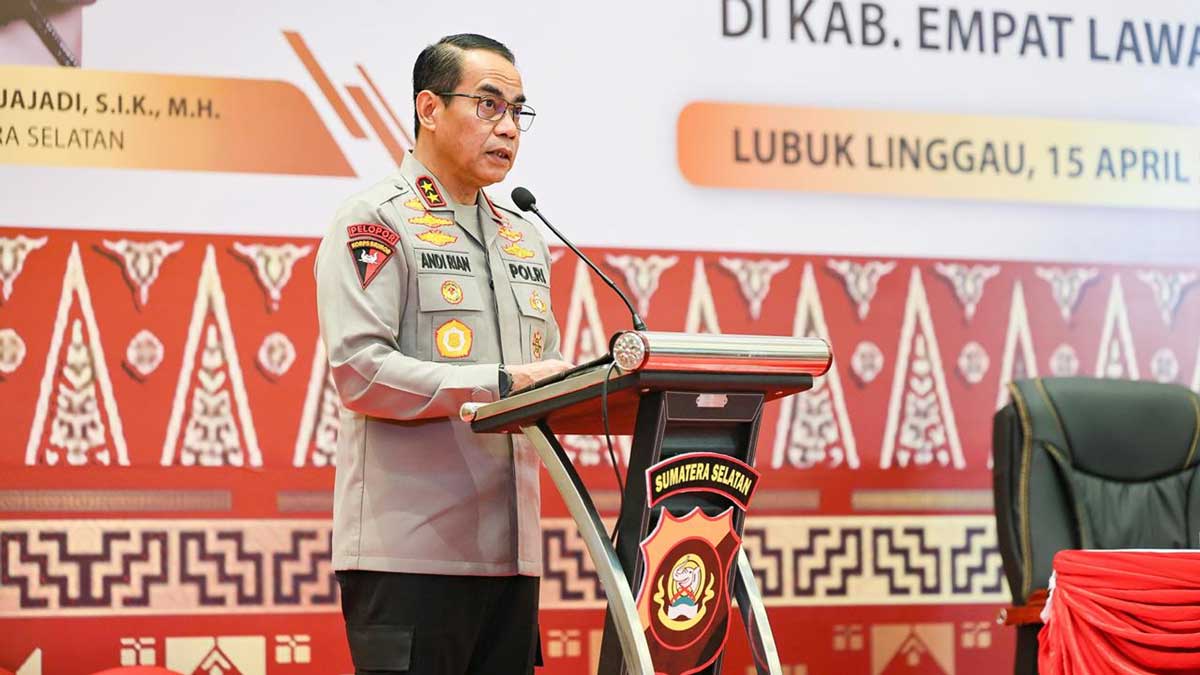 Kapolda Sumsel Beri Imbauan ke Masyarakat Empat Lawang: Mari Sukseskan PSU Empat Lawang 
