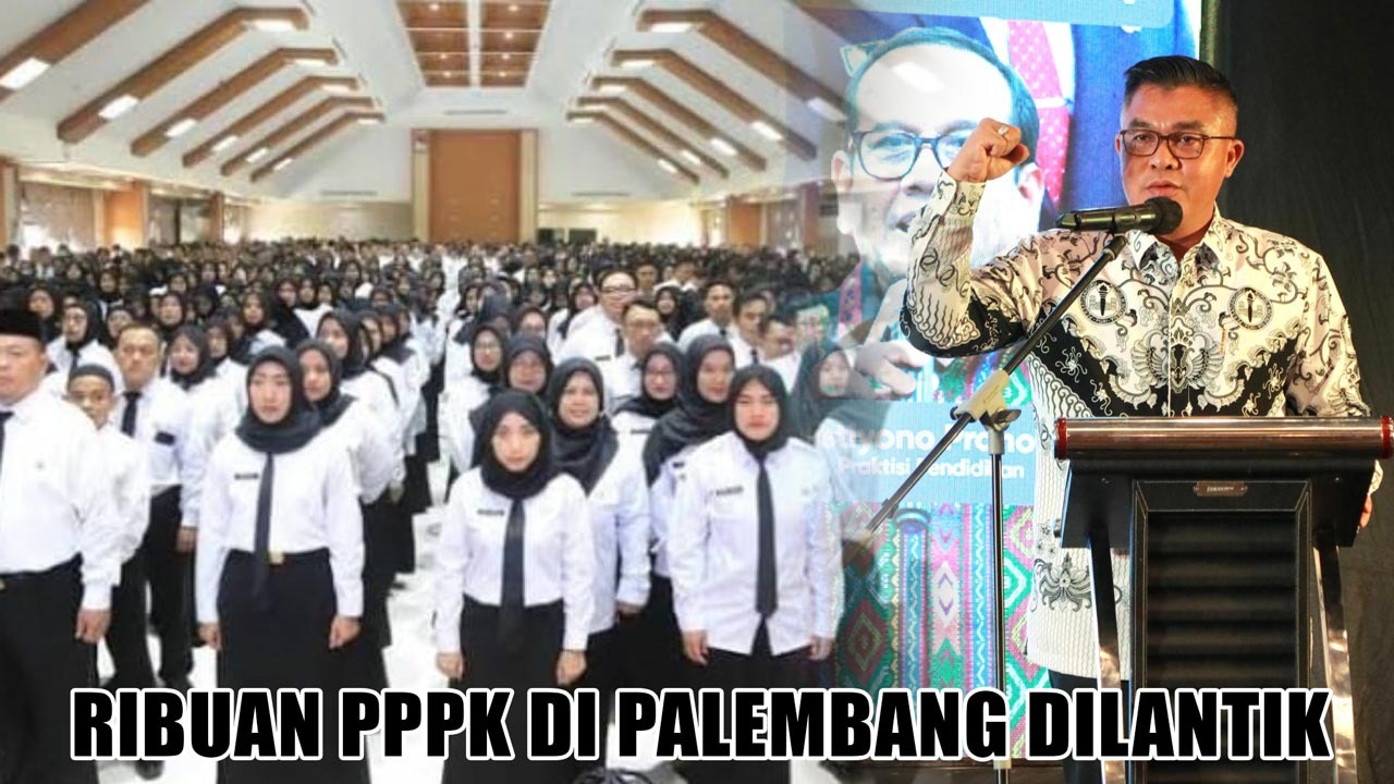Wali Kota Palembang Lantik Ribuan ASN dan PPPK Tahap 1 di BKB, Catat Tanggalnya