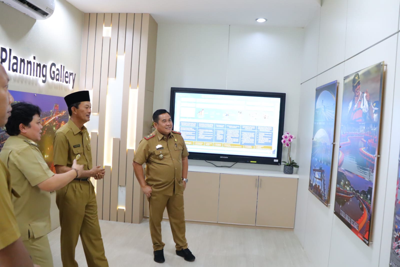 Jelang Jabatan Berakhir, Walikota Palembang Silaturahmi ke OPD, Ini Kantor Pertama Dikunjungi