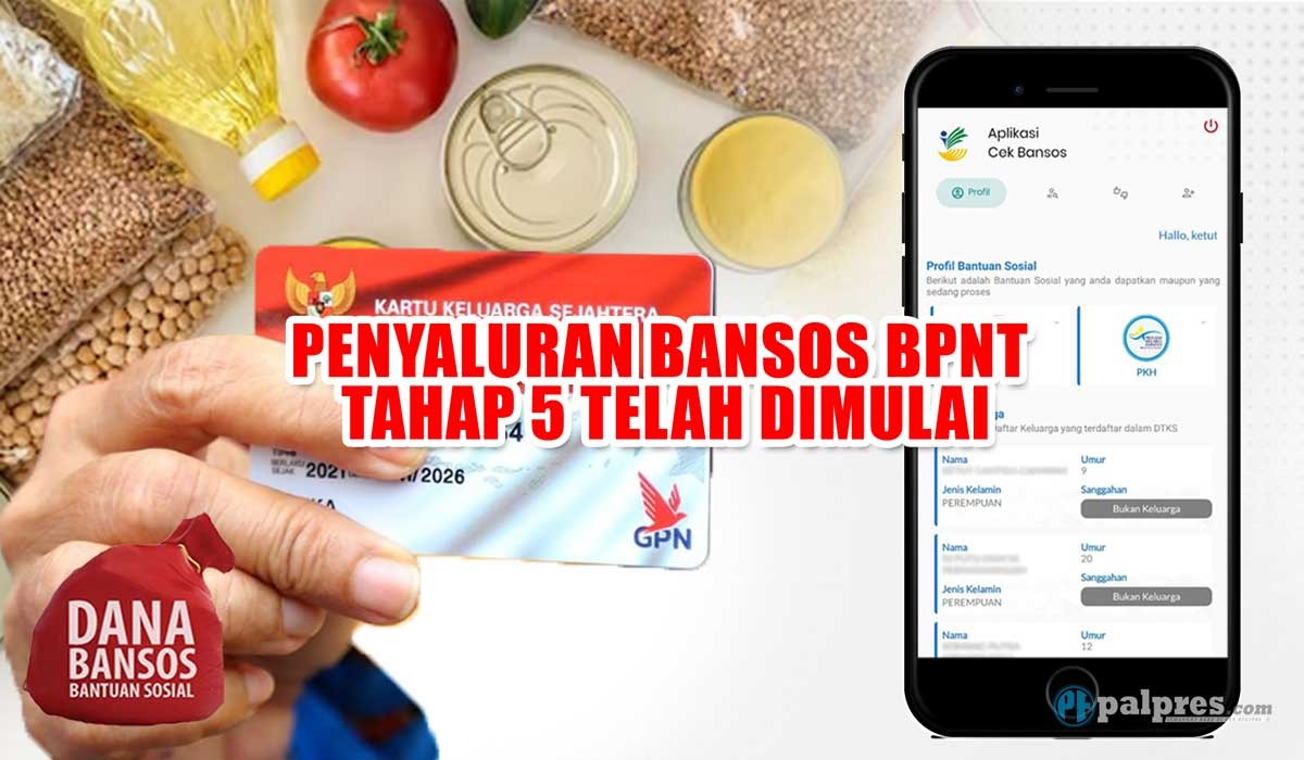 CEK ATM! Penyaluran Bansos BPNT Tahap 5 Telah Dimulai, Uang Bantuan Rp400.000 Sudah Cair di Bank Ini