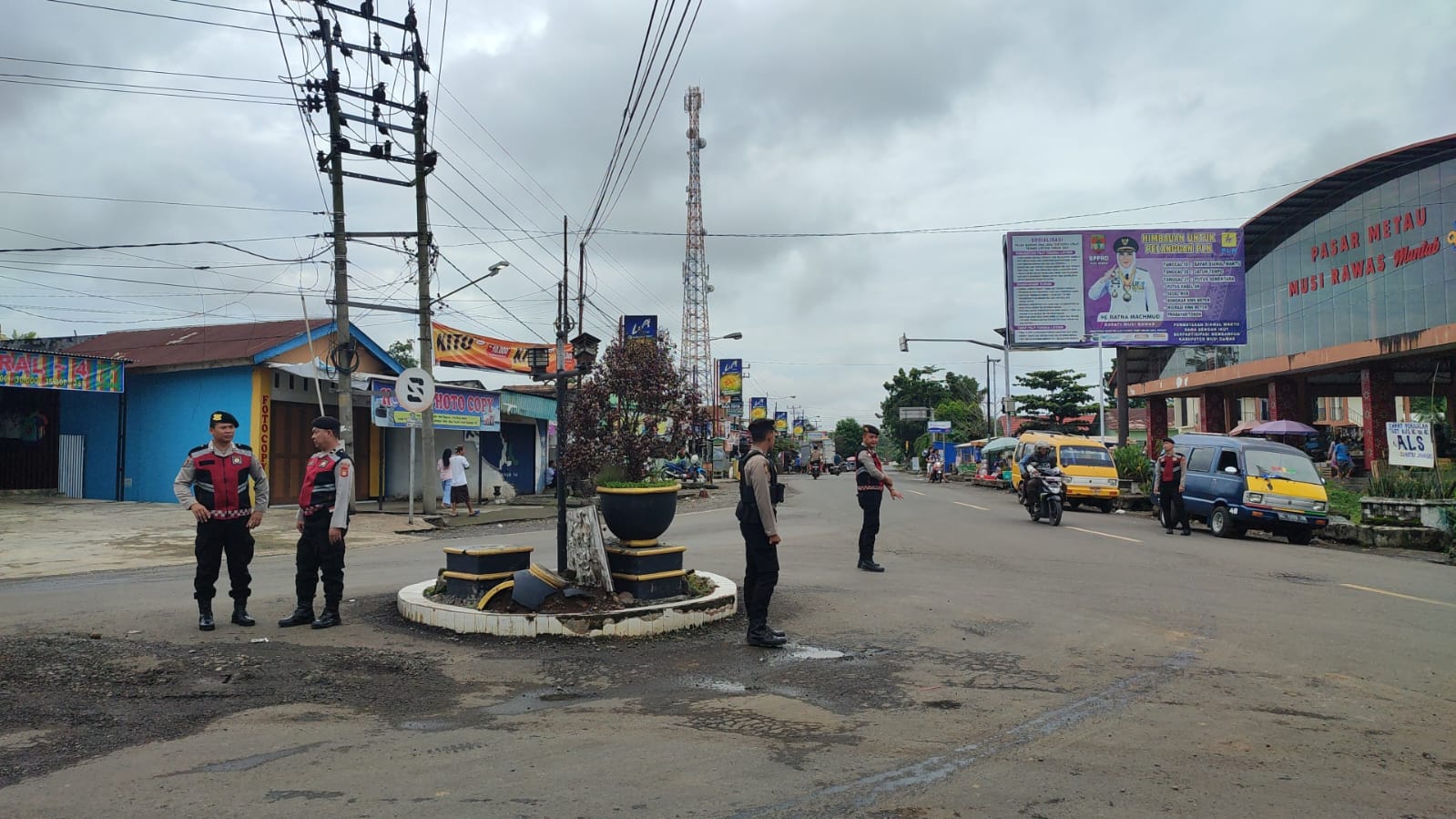 Polres Mura Gelar Patroli Beat Untuk Mengantisipasi Gangguan Kamtibmas di Masa Libur Panjang