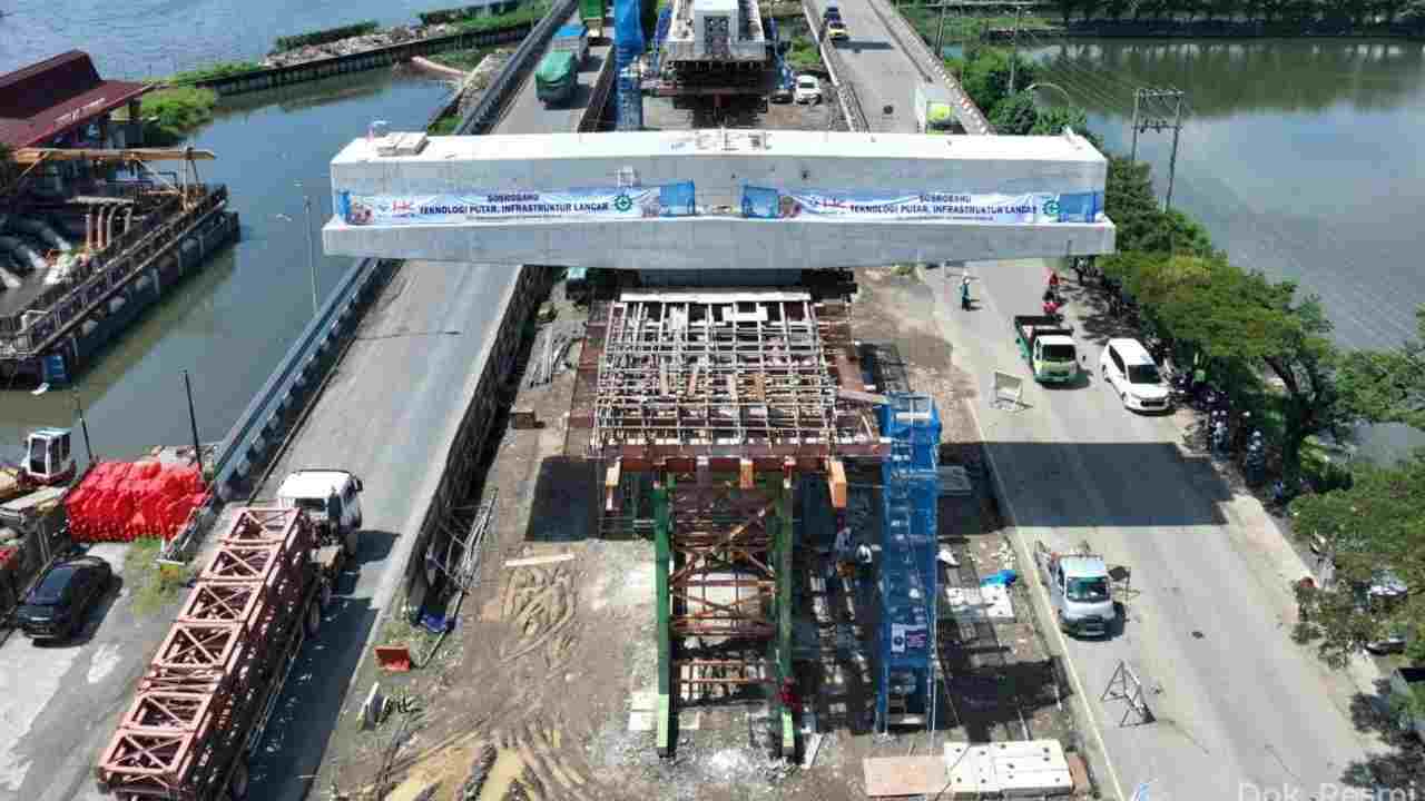 Gunakan Teknologi Canggih Sosrobahu, HK Bangun Jalan Tol di Jateng, Ini Penampakannya