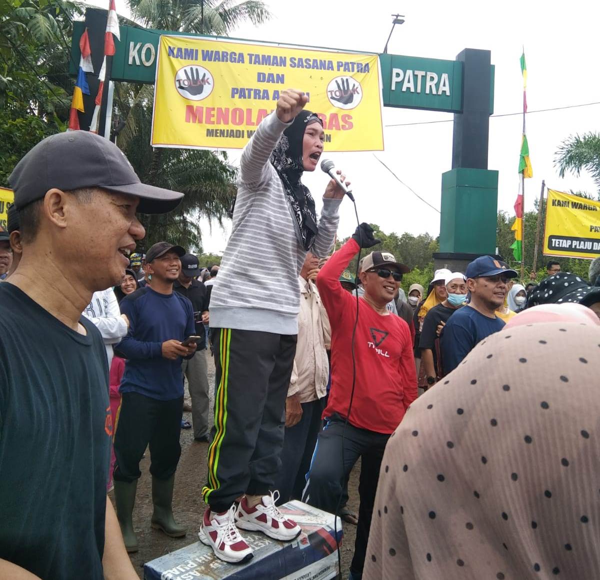 Warga Taman Sasana Patra dan Patra Abadi Tolak Masuk Banyuasin Karena 4 Poin Ini