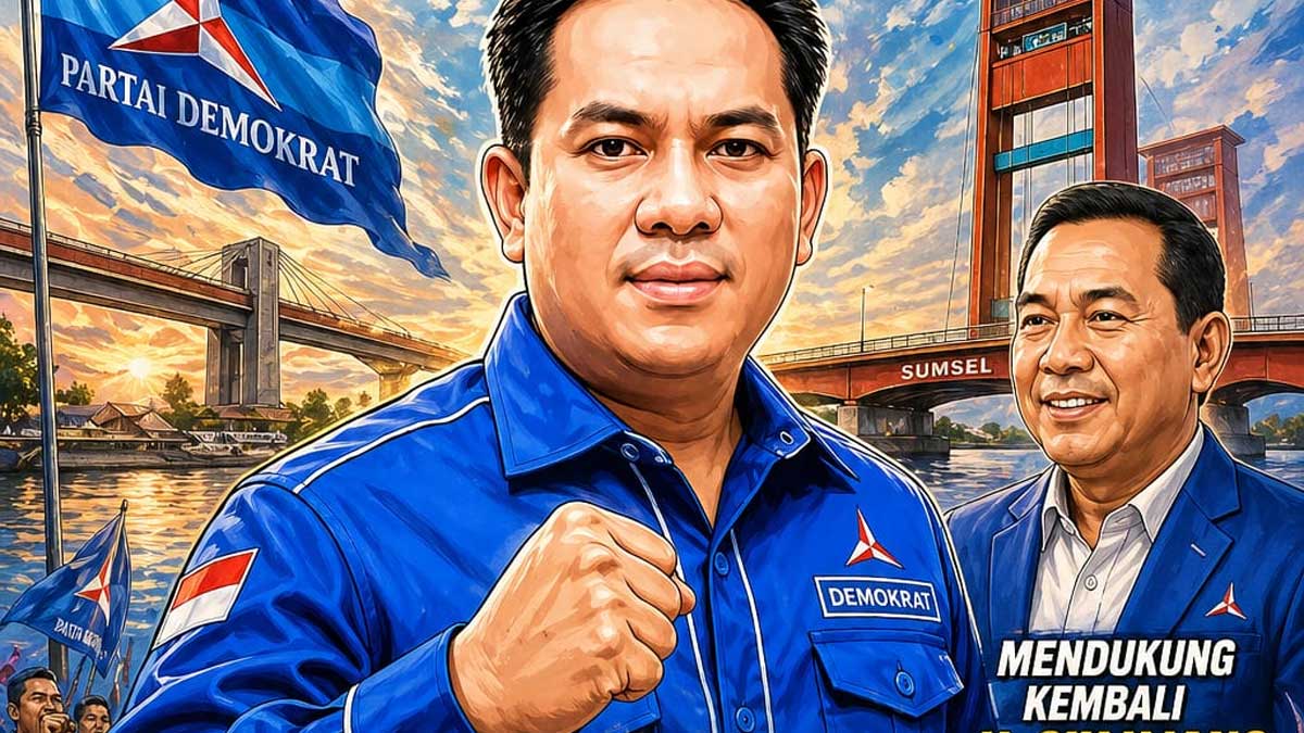 Deni Victoria Blak-blakan Ungkap Alasan Dukung Kembali Cik Ujang Pimpin Demokrat Sumsel