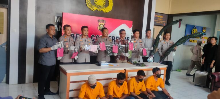  Polres Lahat Ungkap Empat Kasus Narkoba Sekaligus