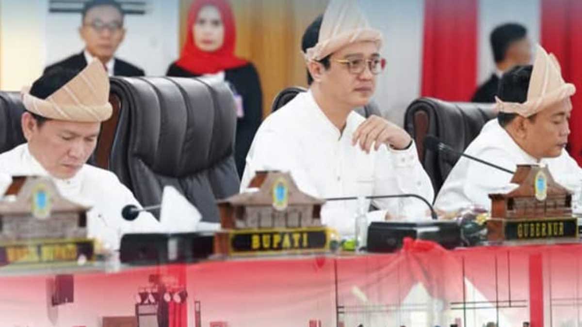 Ketua DPRD Ogan Ilir Edwin Pimpin Sidang Paripurna HUT ke 21 Ogan Ilir