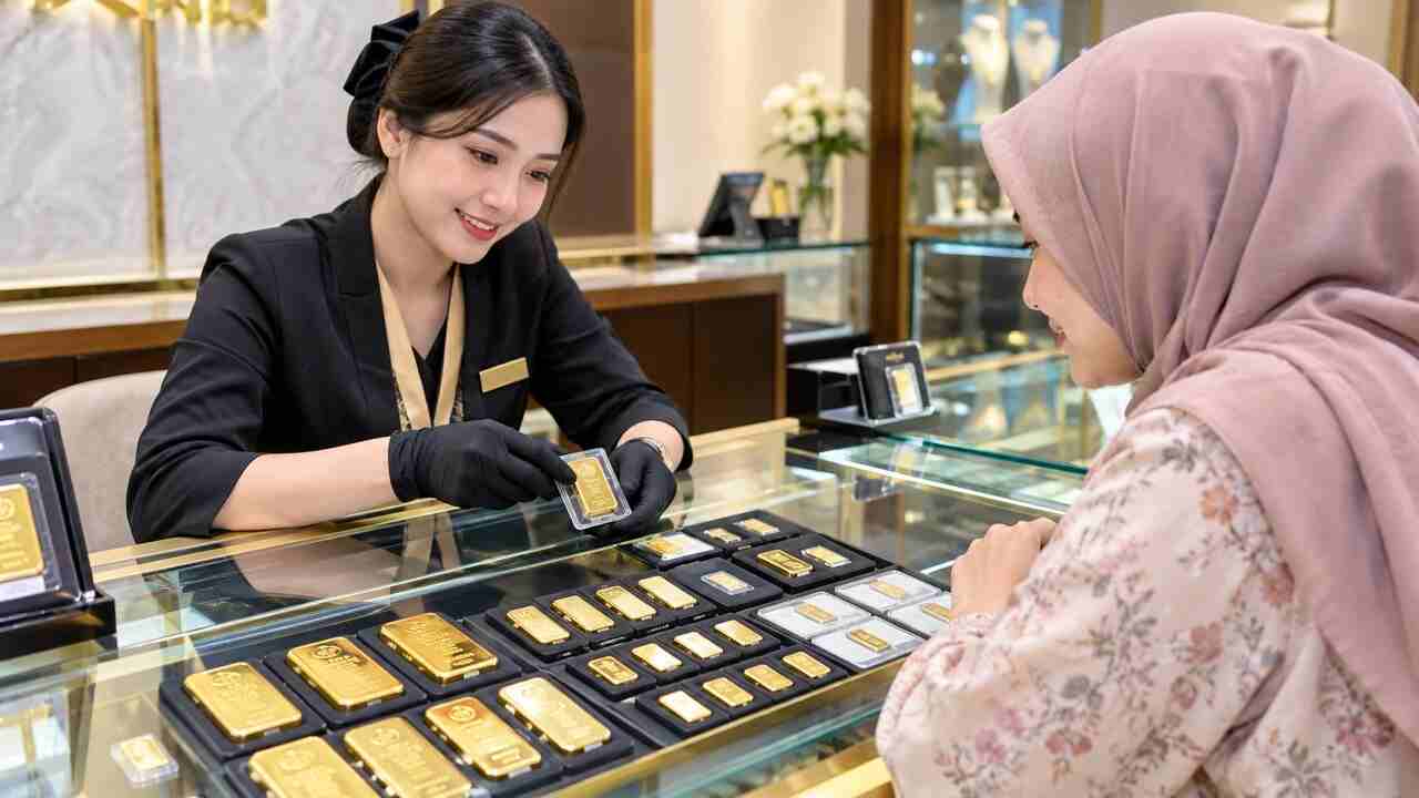 Harga Emas Pegadaian Hari Ini Kompak Naik, Antam 1 Gram Tembus Rp2,637 Juta