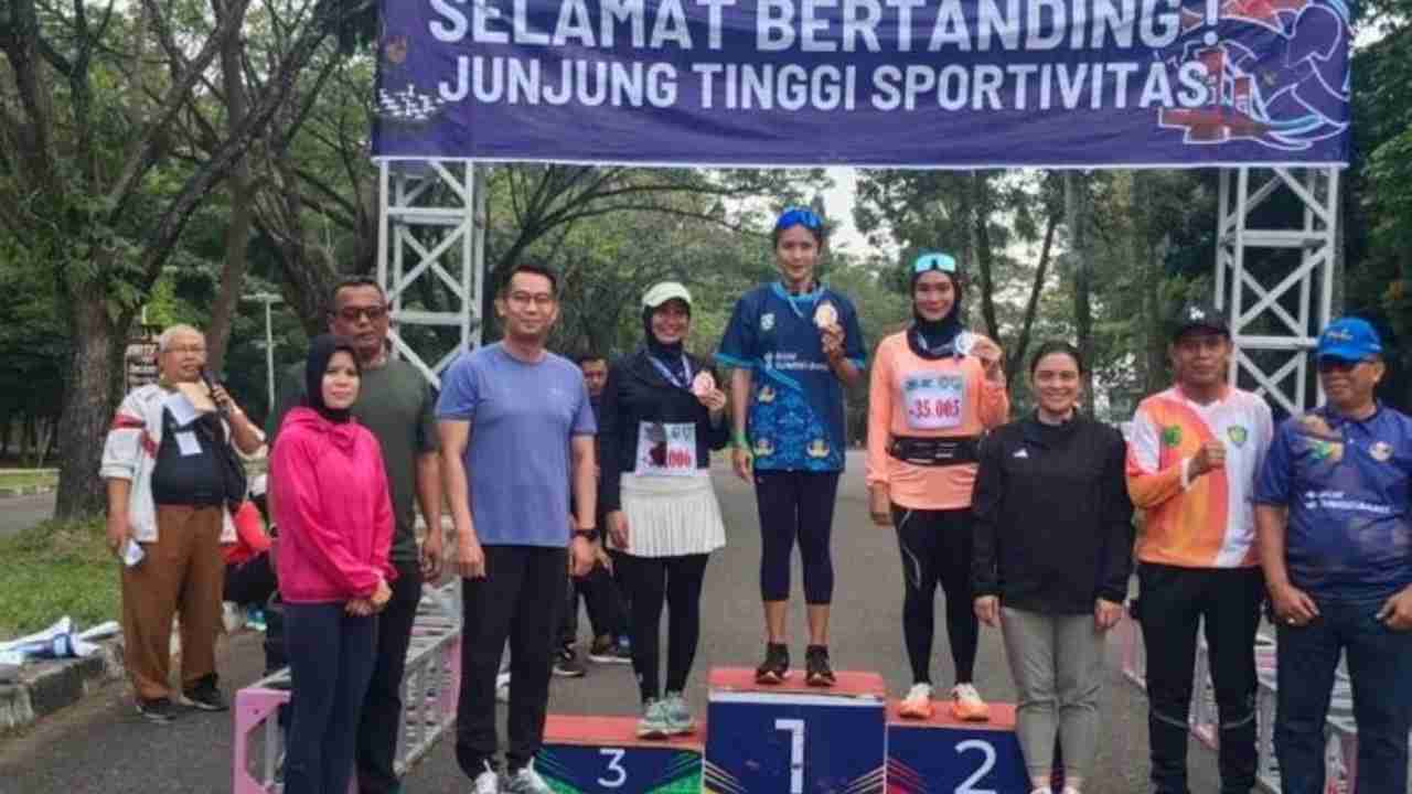 Atlet Muba Rebut Juara II dan III di Lomba Marathon 5K Putri Porprov Korpri Sumsel 2025, Siapa Saja?