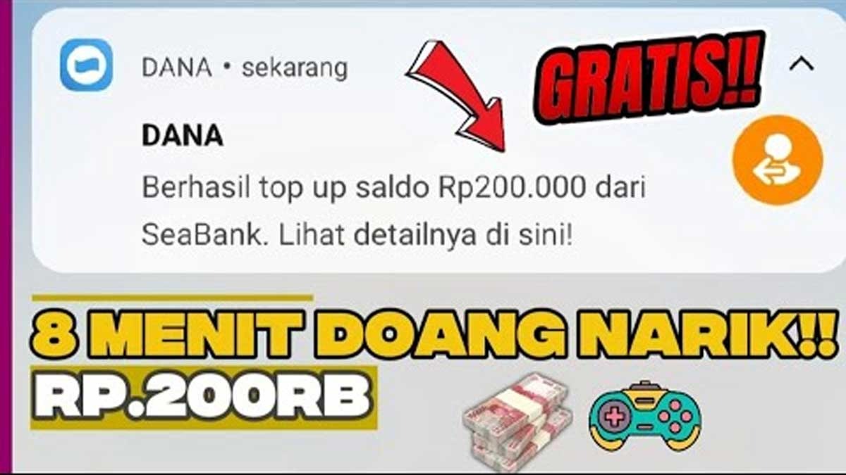 3 Aplikasi Game Penghasil Saldo DANA Gratis Bikin Kamu Tambah Cuan