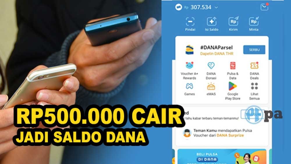 Mudah Banget! Cara Dapat Saldo DANA Gratis Rp300 Ribu Modal Nonton Video