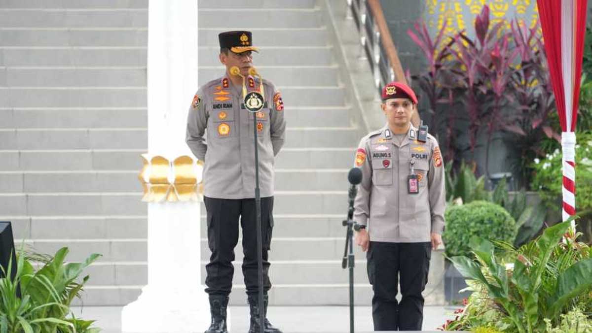 Resmi Jabat Wakalemdiklat Polri, Irjen Pol Andi Rian Pamit dari Polda Sumsel dengan Pesan Mendalam
