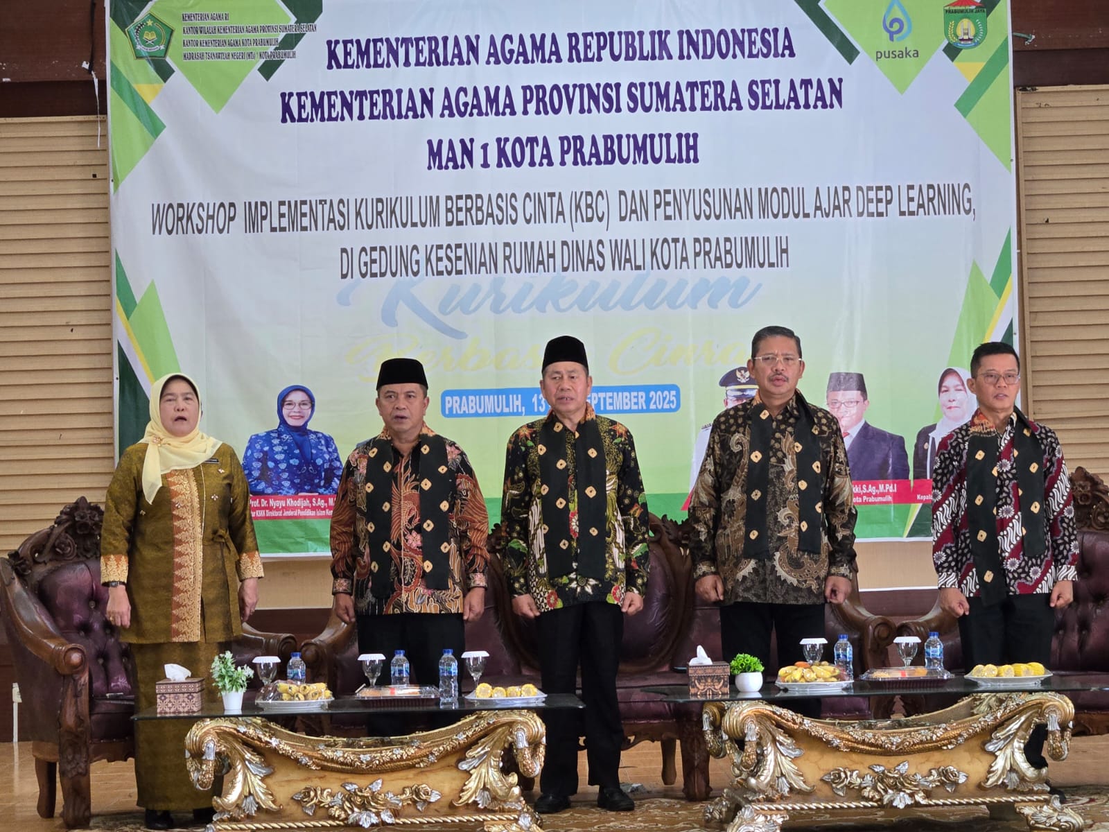 Workshop Implementasi Kurikulum Berbasis Cinta di Prabumulih, Upaya Mencetak Generasi Tangguh dan Toleran