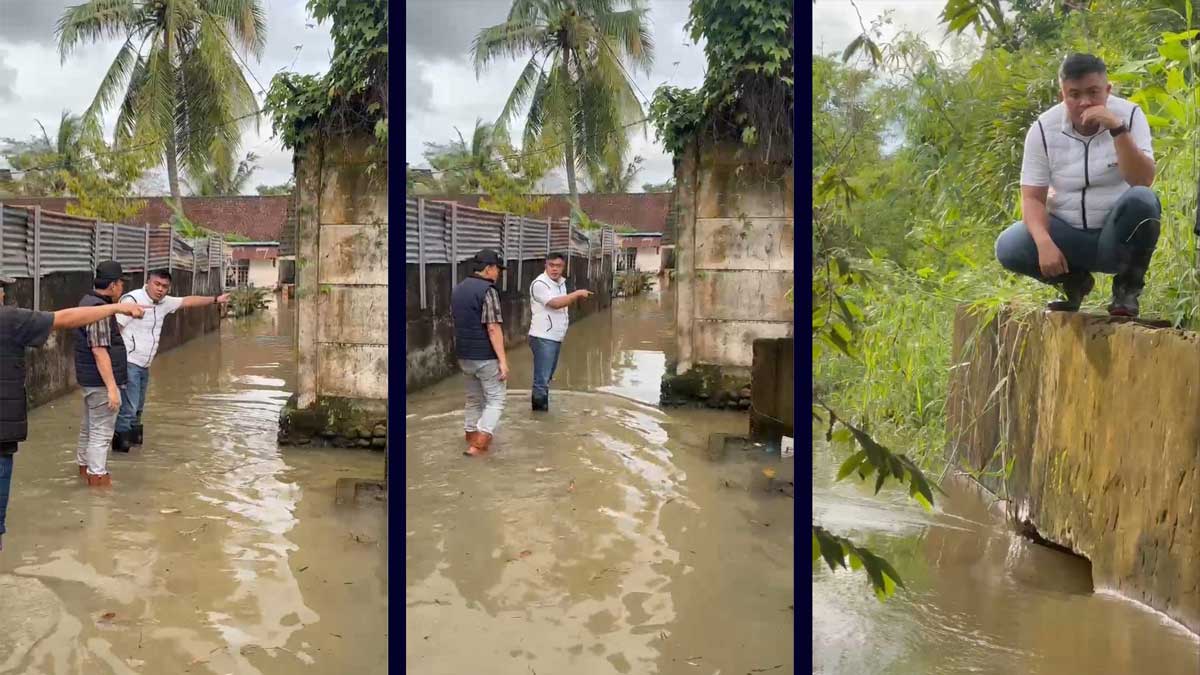 Susuri Titik Genangan Air di Kebun Bunga, Sekda Kota Palembang Ungkap Penyebabnya