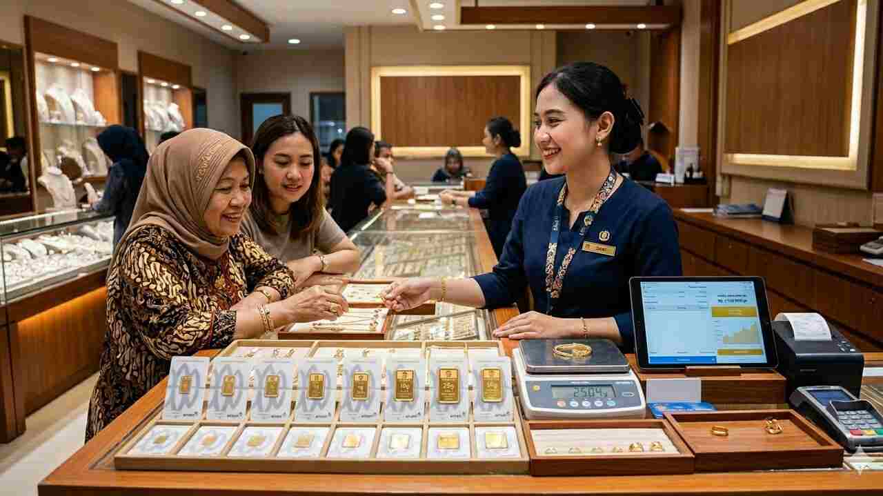 Harga Emas Pegadaian Hari Ini 4 Mei 2026 Stagnan, Cek Rinciannya di Sini!