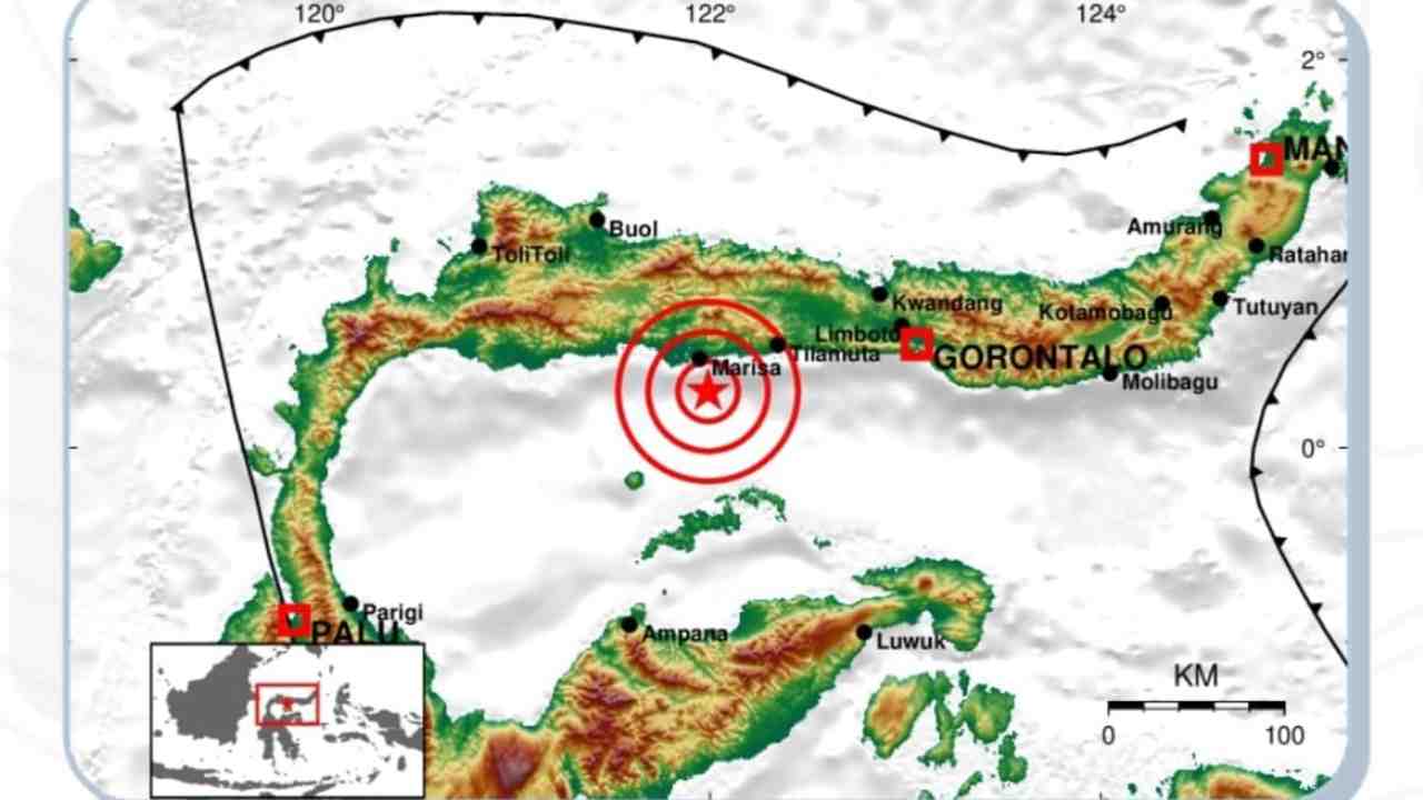Gempa Magnitudo 4.2 Guncang Marisa Gorontalo, Cek Episentrum dan Kekuatannya Disini