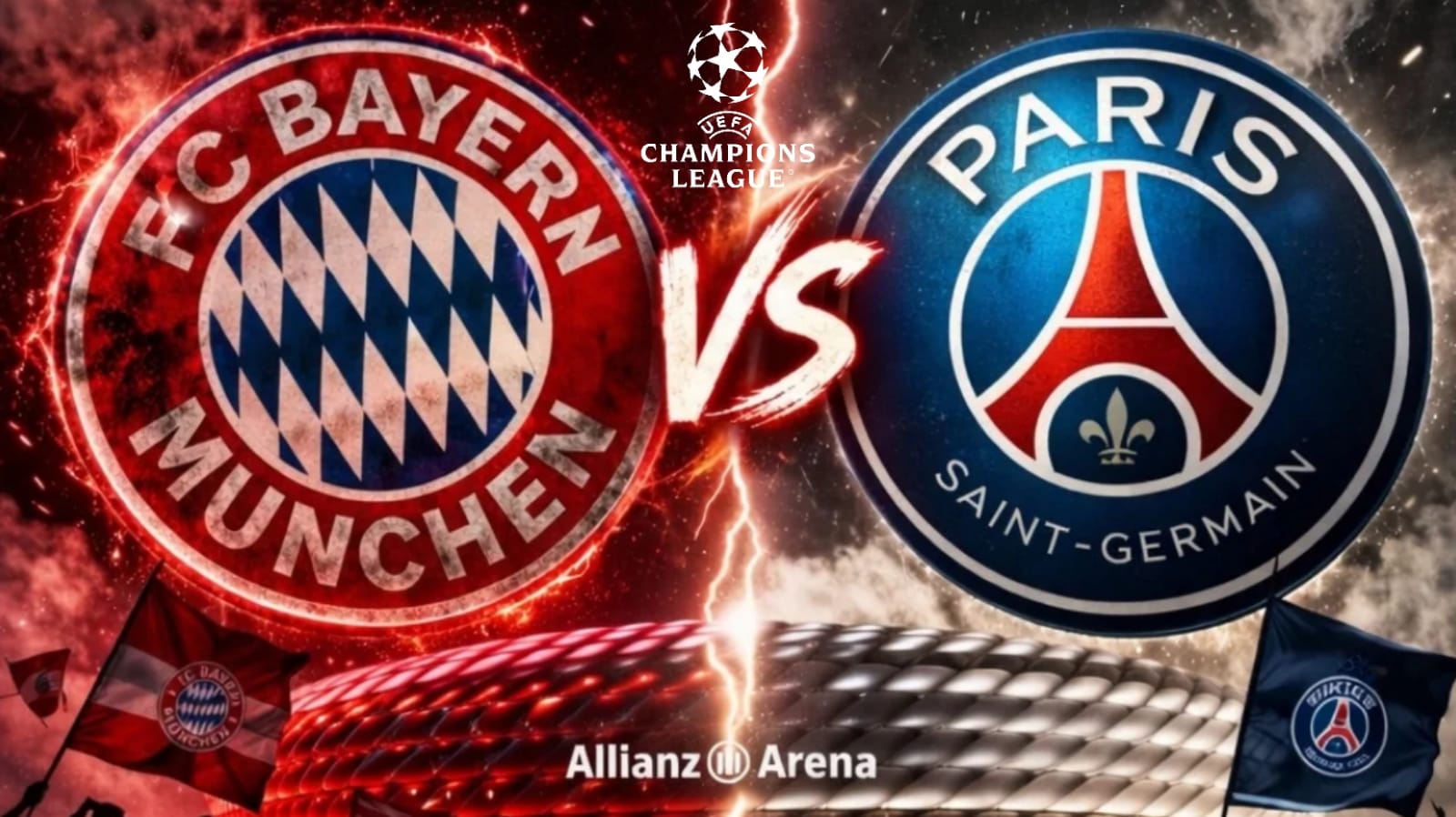Bayern Munich vs PSG: Pertarungan Seru Leg Kedua Semifinal Liga Champions, Siapa Pemenangnya?