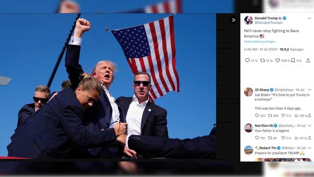 Joe Biden Dituduh Aktor di Balik Konspirasi Penembakan Trump, Benarkah?