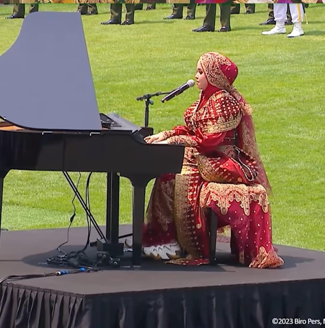Lirik Lagu Melati Suci Dibawakan Putri Ariani jadi Penampilan Spesial di Istana Merdeka