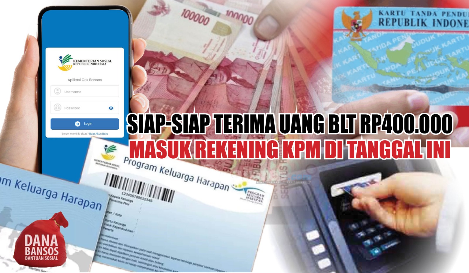 Siap-siap Warga Miskin Terima Uang BLT Rp400.000, Masuk Rekening KPM di Tanggal Ini