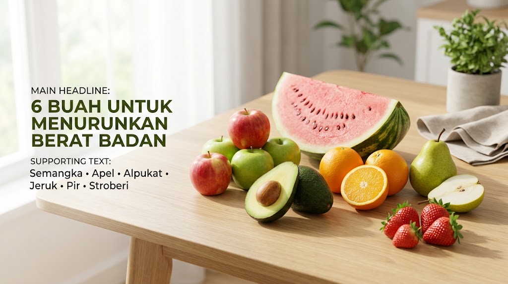 6 Buah yang Direkomendasikan untuk Menurunkan Berat Badan