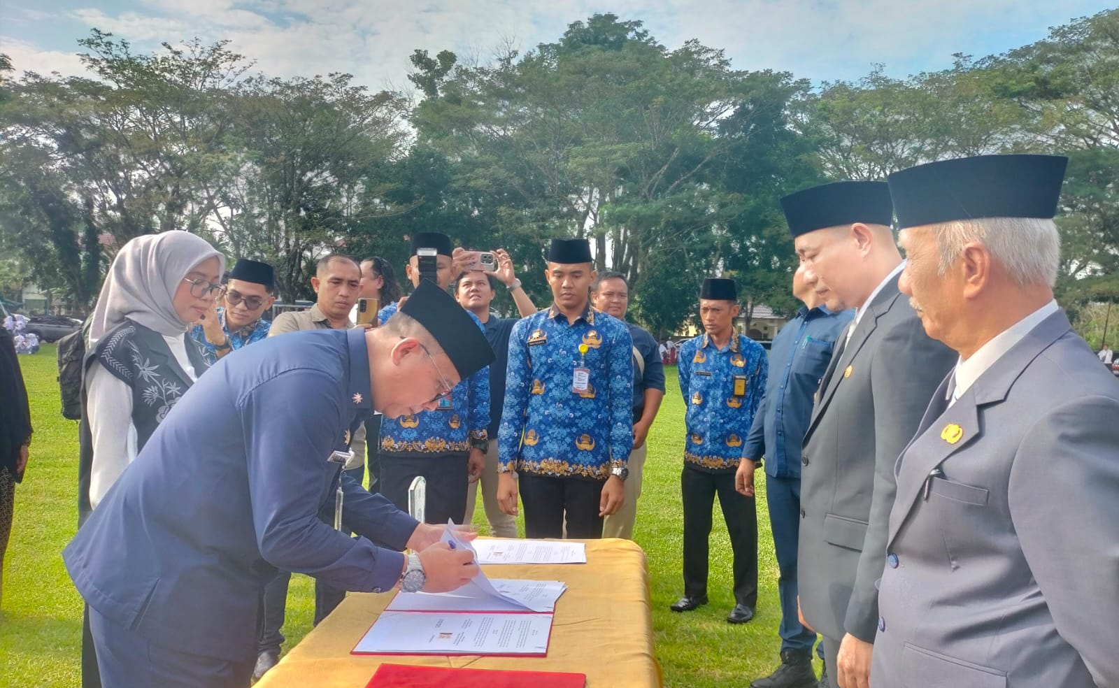 Pemkot Lubuk Linggau Launching Program Berobat Gratis Cukup Pakai KTP