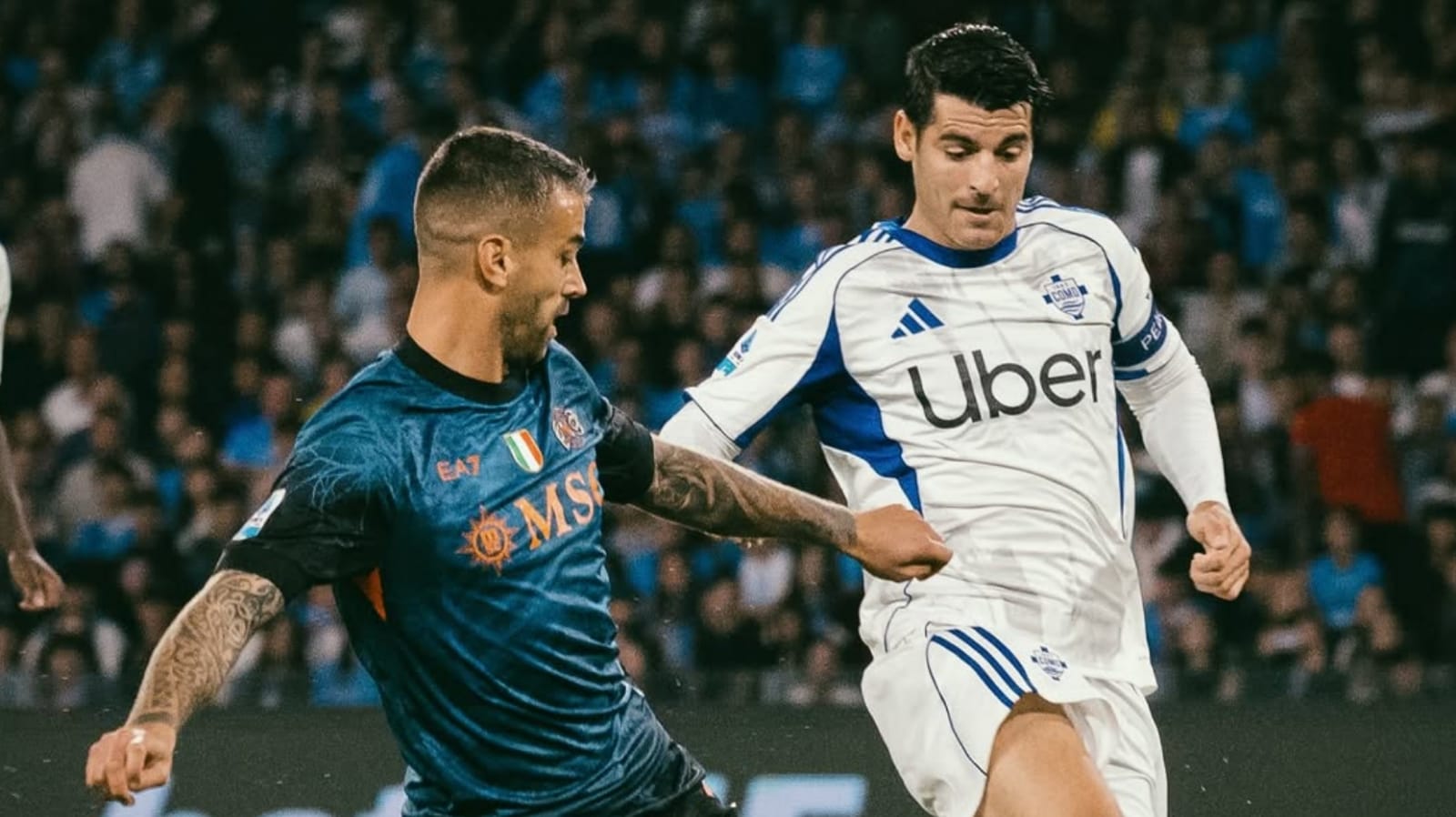 Napoli 0-0 Como: Morata Menyesali Kegagalan Penalti Melawan pemuncak klasemen Serie A