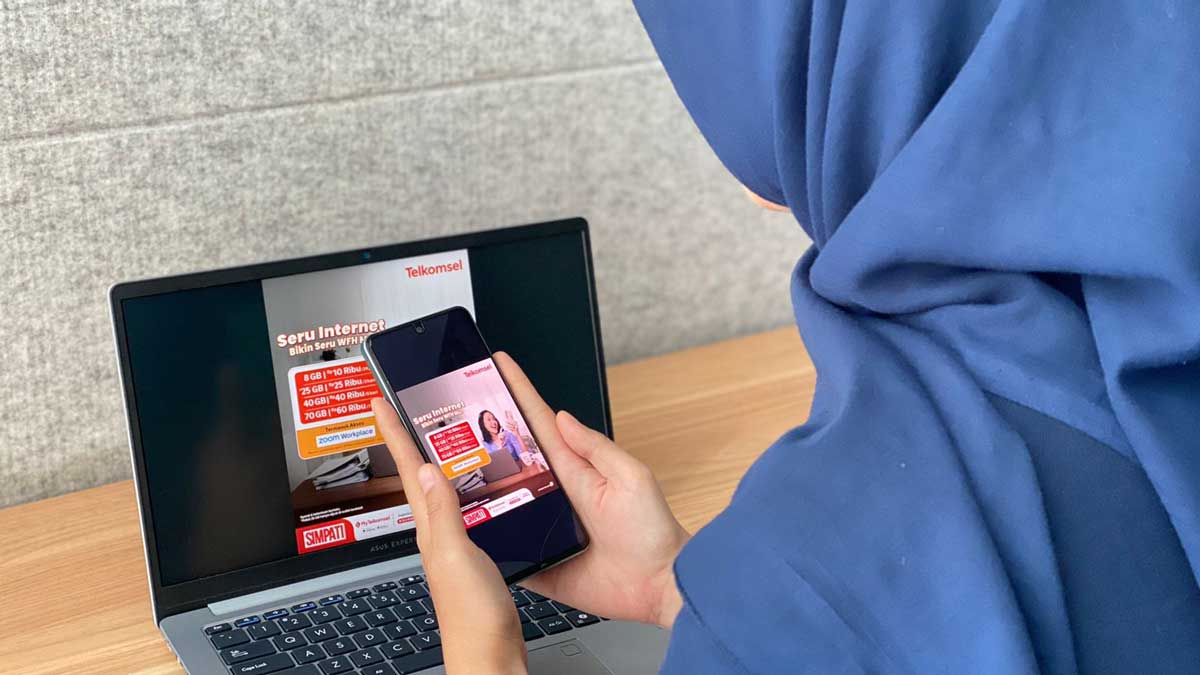 WFH Makin Nyaman, Telkomsel Hadirkan Paket SERU WFH SIMPATI dengan Kuota Besar dan Harga Terjangkau