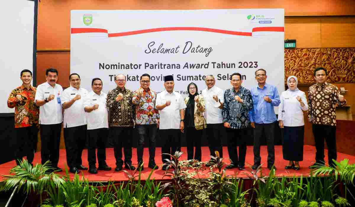Pj Bupati Apriyadi Pukau Tim Sembilan Penilai Paritrana Award 2023