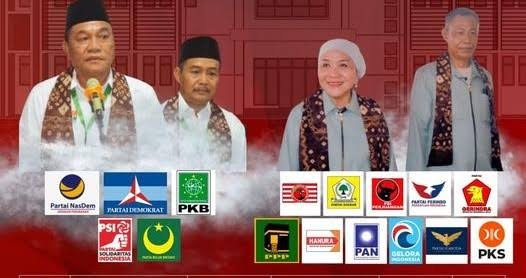 KPU Muba Resmi Tetapkan 2 Paslon di Pilkada Muba 2024