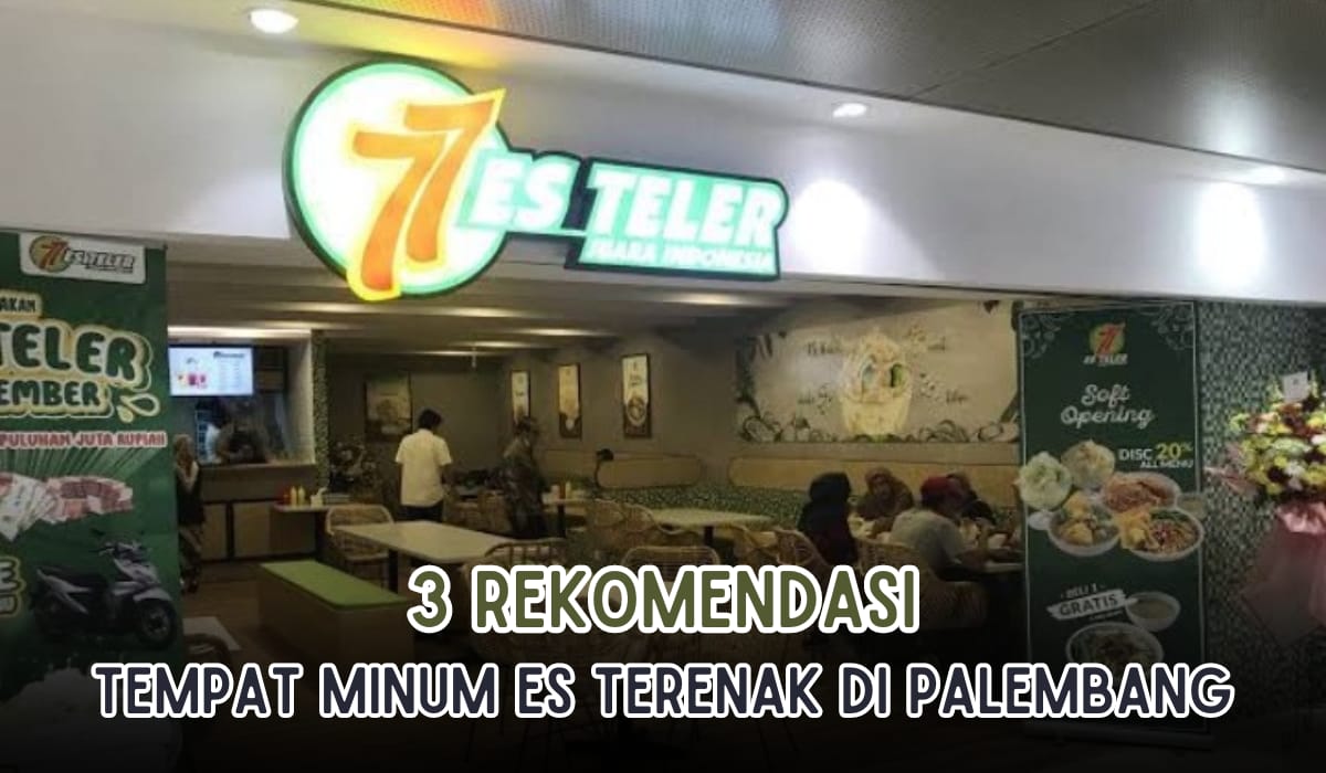 Dinginnya Buat Adem Tenggorokan! 3 Tempat Minum Es Paling Enak di Palembang, Ada yang Bentuk Burger!